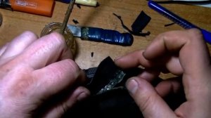 Ремонт обуви. Латка внутренняя.