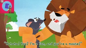 Лев и мышонок (Сказка)