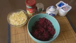 Свекольник/Beetroot soup