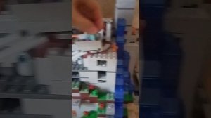 lego minecraft горная пещера обзор