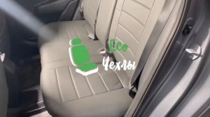 Чехлы на сиденья для Хендай Солярис 2017- (Hyundai Solaris 2017-) (Автопилот)