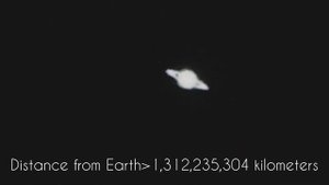 Saturn with my 76mm reflector telescope  #f70076 #Saturn #astronomy