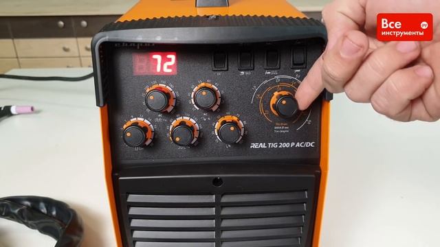 Обзор сварочного инвертора Сварог TIG 200 P AC/DC REAL E20101 смотреть онлайн