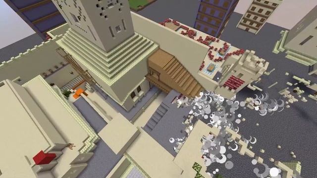 Взорвал Mirage из CS:GO в Minecraft смотреть онлайн