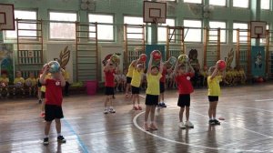 Спортивный танец Детский сад № 190 Кривой Рог Веселые старты