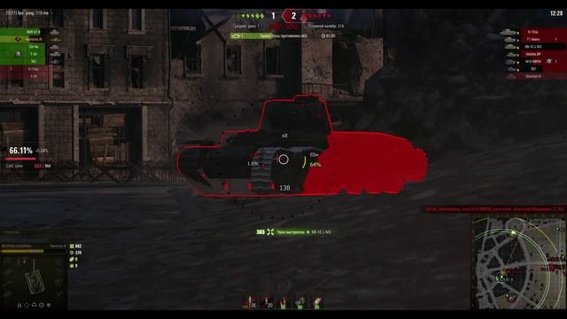 Черчилль III. Премиальный ТТ (СССР). Карта Руинберг. №-7 смотреть онлайн