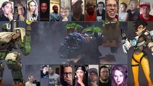Overwatch Animated Short The Last Bastion Reactions Mashup