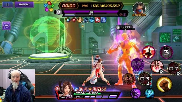 EX Mai is the definition of fire! Tower of trials 120 solo. King of Fighters All Star смотреть онлайн