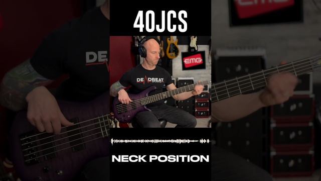 EMG 40JCS vs 40JX-CS Neck Position