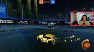 Сыграл ОДНОЙ РУКОЙ против СИЛЬВЕРА! | Рокет лига | Rocket league