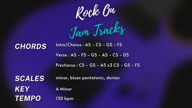 Минус для гитаристов Ля Минор Am в стиле энергичный Рок смотреть онлайн