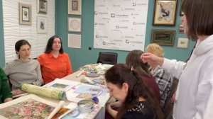 Часть 1. Весенняя встреча рукодельниц в БелБагетМастер: много, финишей, интересные процессы