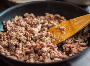 Как жарить фарш.Как пожарить фарш.Сколько жарить фарш.