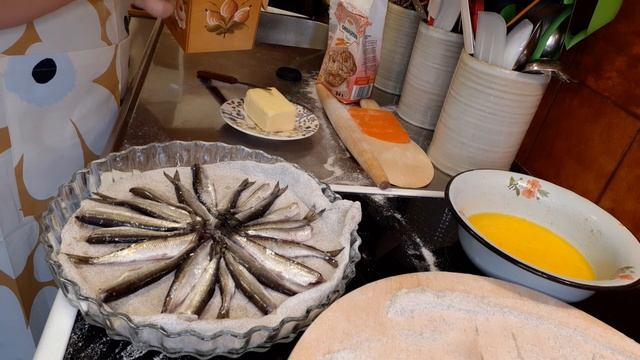 Калакукко, пирог рыбный по-фински, muikkukukko,тесто ржаное бездрожжевое смотреть онлайн