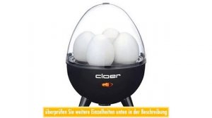 Cloer 6030 Eierkocher schwarz