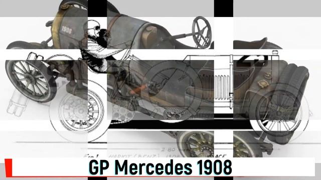 GP Mercedes 1908 | Краткая история гоночного автомобиля | История Mercedes