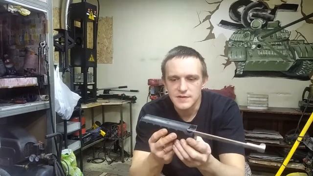 Пластиковое цевье ИЖ-81 "Ahapkin forend". Отливка под давлением в прес-форму.