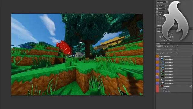 Minecraft Background Pack 1 Font  By FlameGFX  FREE PACKfff