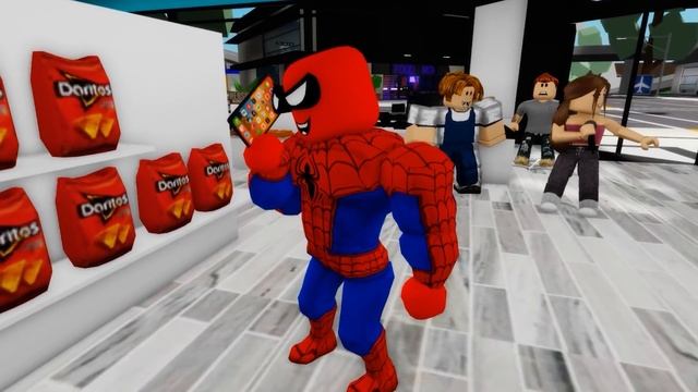 ŞEHRE VENOM GELDİ ÖRÜMCEK ADAMI ARIYOR ? Roblox Brookhaven смотреть онлайн