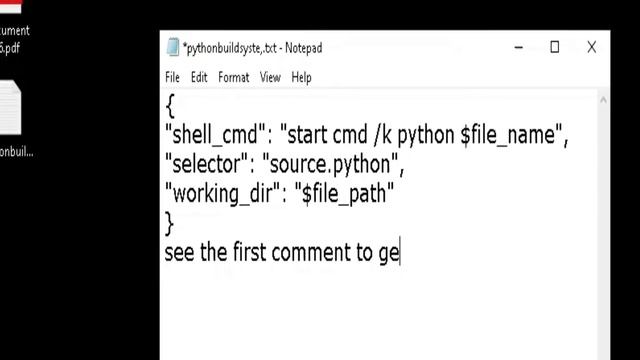 How to run python script in sublime text and show the result in the command prompt. смотреть онлайн