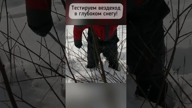 Новый вездеход Argo Avenger, тест в глубоком снегу! смотреть онлайн