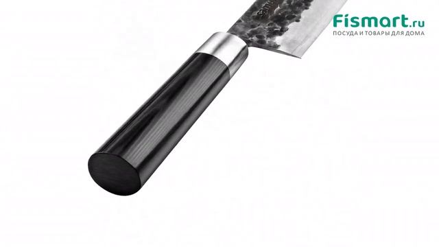 Обзор посуды для кухни | Нож кухонный Samura Blacksmith накири 16,8 см: где купить недорого смотреть онлайн
