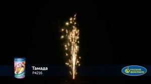 Фонтан пиротехнический Р4216 "Тамада"