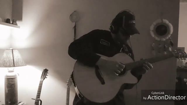 Ambient meditation on baritone acoustic guitar смотреть онлайн