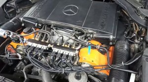Работа двигателя m119 4.2 Engine working m119.971