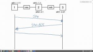 Netcat and TCP in a Virtual Linux Network