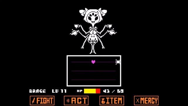 Undertale Muffet / Spider Bossfight [HD]