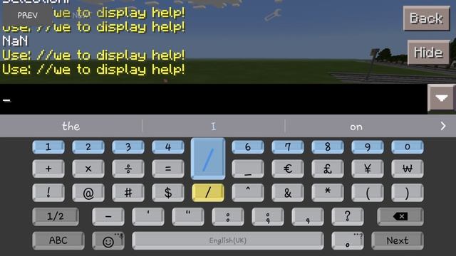 Minecraft [PE] World Edit Mod [0.13.1] Minecraft Pocket Edition смотреть онлайн