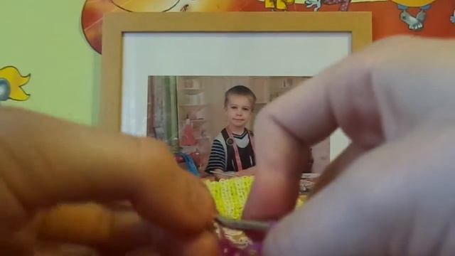 Мишка лумигуруми из резинок(голова часть2)