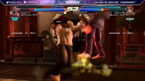 (60FPS) TTT2 Online rank Vs kombatt_717