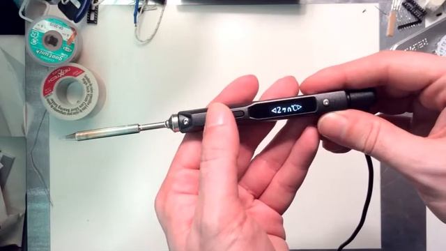 ПАЯЛЬНИК. С регулировкой температуры / TS100. Паяльник электрический. Паяльник TS100. С алиэкспресс смотреть онлайн