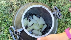 Жаркое в афганском казане всего за 45 минут! Ауған қазанында қуырдақ!#қазақшарецепт #афганскийказан