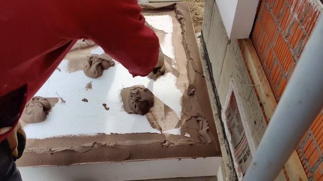 Обучение рабочих заказчика утеплению и отделке фасадов дома СФТК Мокрый Фасад, учу клеить пенопласт смотреть онлайн