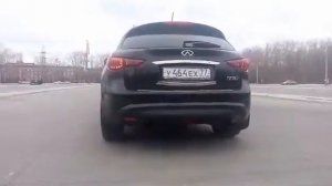 Выхлоп Инфинити FX50S