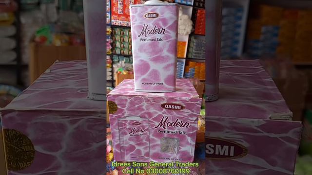 Qasmi Modern perfumed Talcum powder.