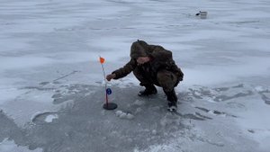 Зимняя рыбалка…. УКРАЛИ УДОЧКУ! / Winter fishing…. THE FISHING ROCK STOLE!