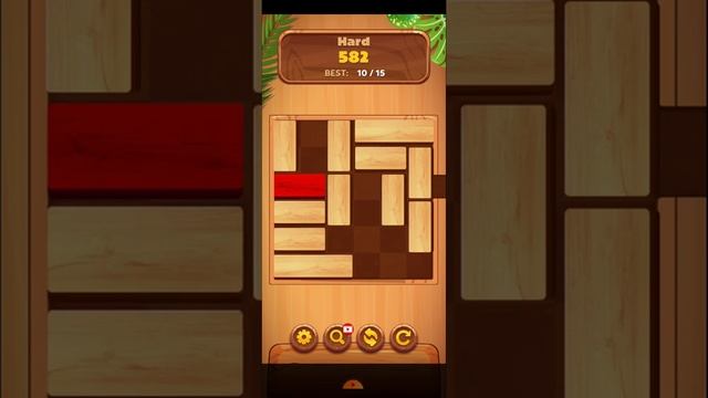 Unblock : Sliding Block Puzzle Hard Level 582 ⭐⭐⭐ By Rick Gaming