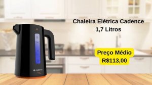 CHALEIRA ELÉTRICA - TOP 5 MELHORES CUSTO X BENEFÍCIO