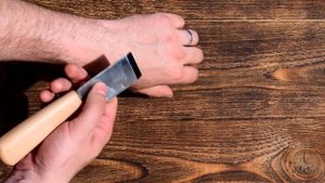 Шорный нож ложкорез