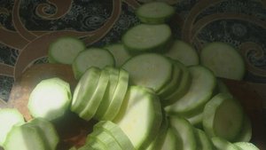 Жареные кабачки с уксусом и чесноком