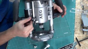 Доработка фрезера AEG MF 1400 KE Мини обзор