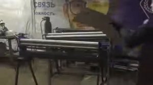 Видео обзор вальцовочного станка ручного