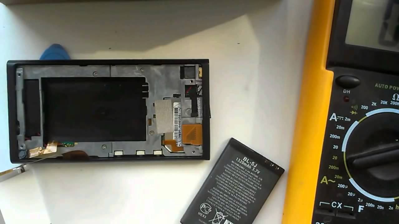 Ремонт китайского телефона Nokia N9 - не включается