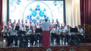 Ой, то не вечер - Хор "Диапазон" и Сводный оркестр школы