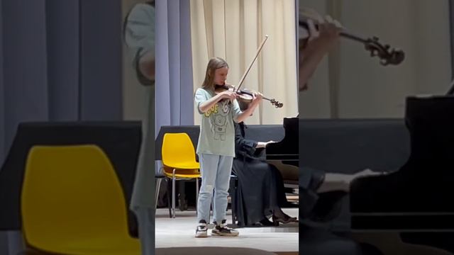 Кабалевский Концерт #1 часть, #shortvideo #violinmusic #скрипка #music