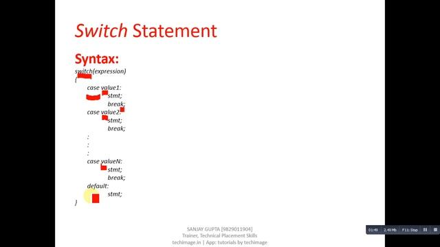 12 Java Switch Selection Statement - Learn Java programming language by Sanjay Gupta in English смотреть онлайн